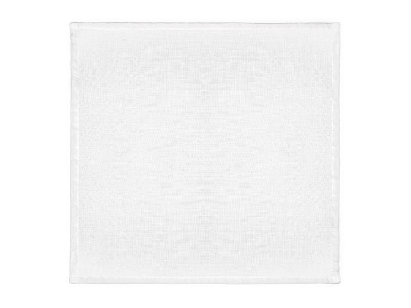 Serviettes de table en tissu, blanche, 40x40 cm (1 pqt. / 4 pc.)