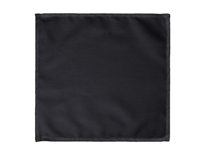 Serviettes de table en tissu, noir, 35 x 35cm (1 pqt. / 25 pc.)