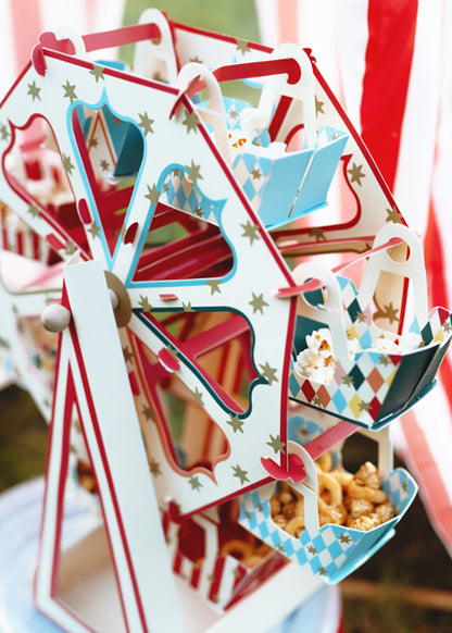 Présentoir à gourmandises grande roue – Cirque