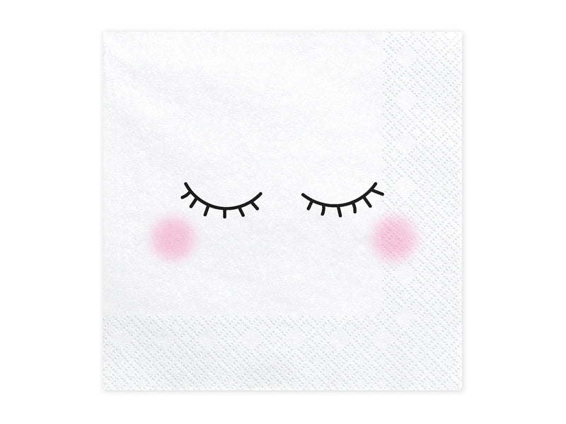 Serviettes de table, 33x33cm – lot de 20 pièces