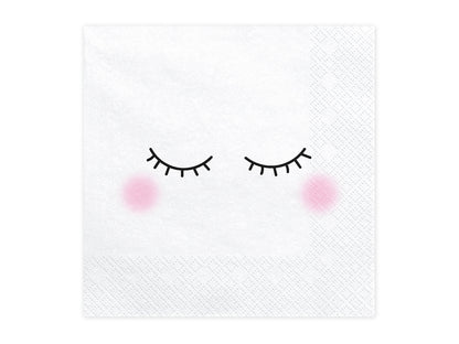 Serviettes de table, 33x33cm – lot de 20 pièces