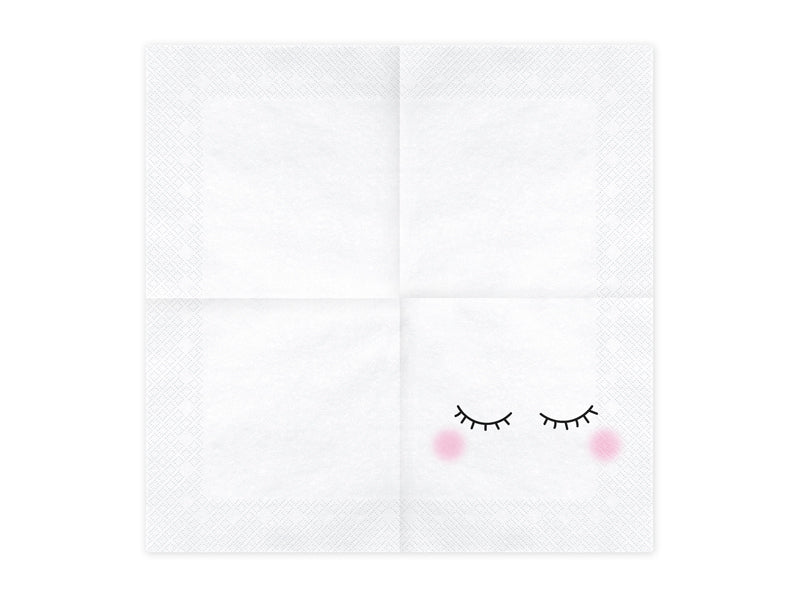 Serviettes de table, 33x33cm – lot de 20 pièces