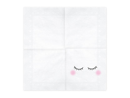 Serviettes de table, 33x33cm – lot de 20 pièces