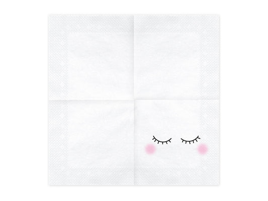 Serviettes de table, 33x33cm – lot de 20 pièces