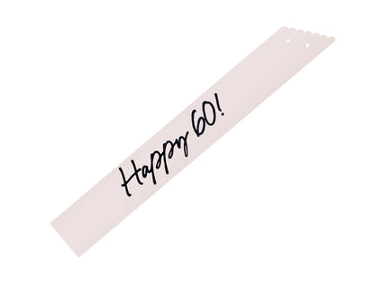 Écharpe Happy 60, crème, 76 cm
