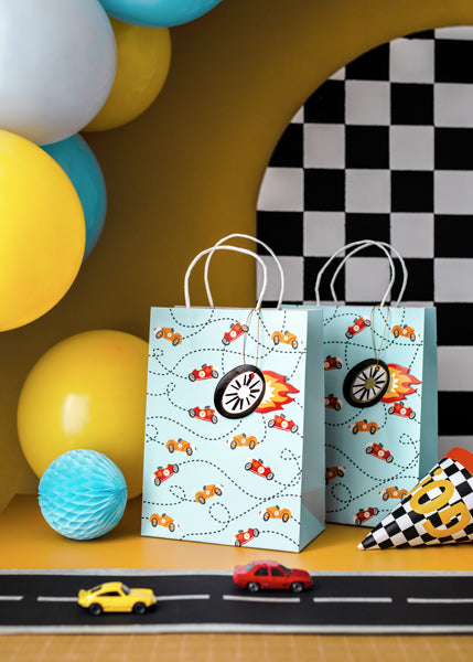 Sac cadeau Cars, 10.5x18x25 cm, mix