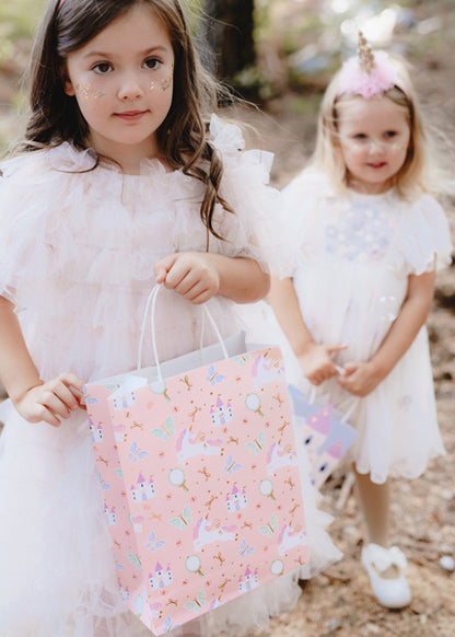 Sac cadeau Licorne, 24 x 10 x 32 cm, assortiment
