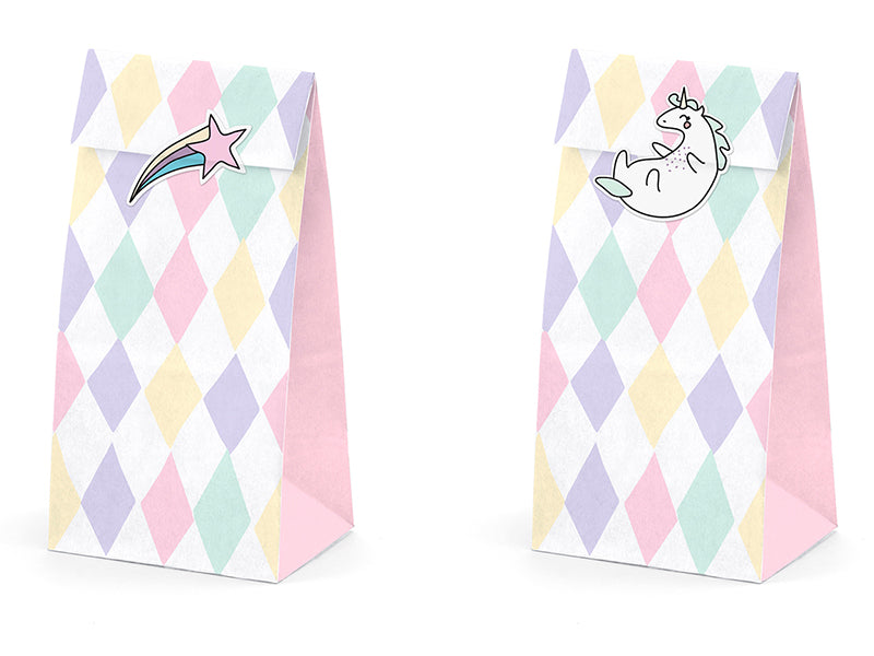 Sachet de friandises Licorne – lot de 6 pièces
