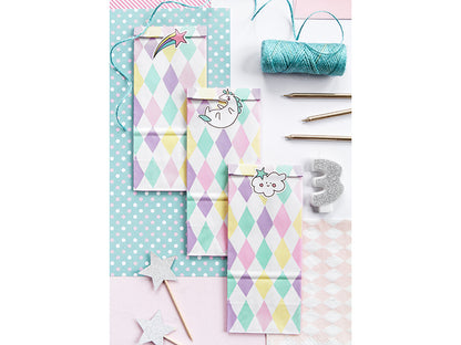 Sachet de friandises Licorne – lot de 6 pièces