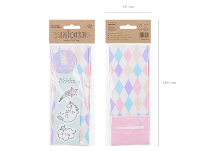 Sachet de friandises Licorne – lot de 6 pièces