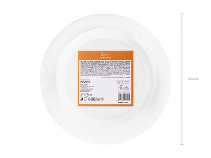 Assiettes lion 18 cm – Lot de 6 – Safari