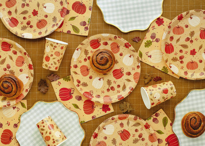 Assiettes à Carreaux, 23 cm, multicolore – lot de 6 pièces