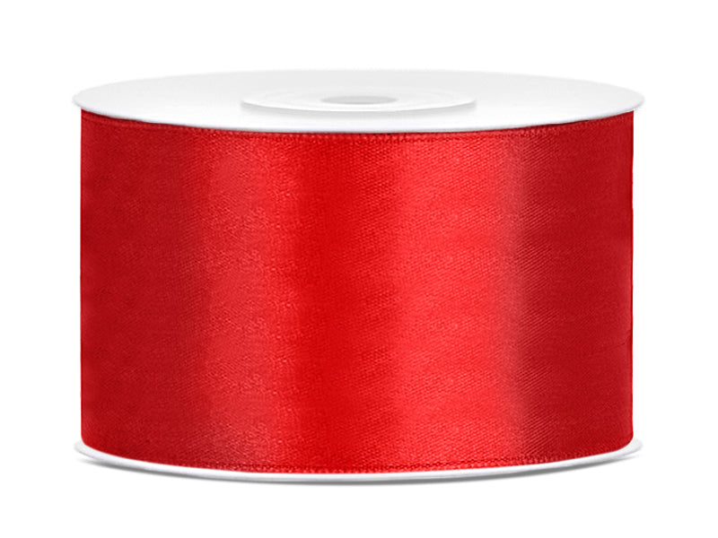 Ruban en satin rouge, 38mm/25m