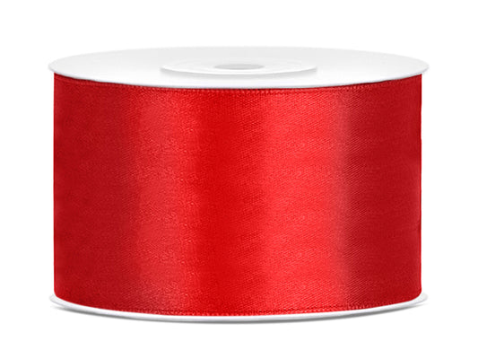 Ruban en satin rouge, 38mm/25m
