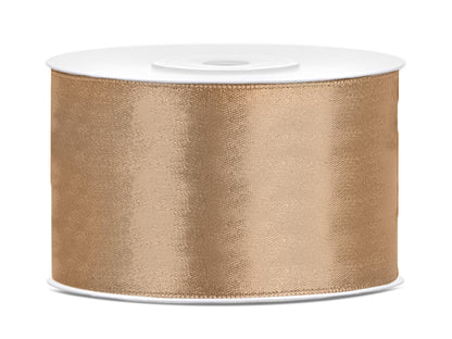 Ruban en satin or clair, 38mm/25m