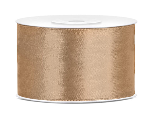 Ruban en satin or clair, 38mm/25m