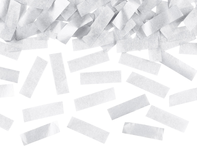 Canon à confettis avec confettis, 40 cm, argent – Déco anniversaire Dino