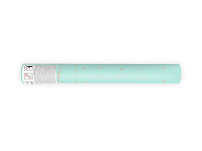 Canon à confettis avec confettis, 40 cm, or rose – Déco anniversaire Dino