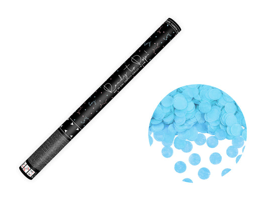Canon à confettis Ready to Pop 60 cm – bleu | Gender Reveal