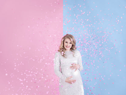 Canon à confettis Ready to Pop 60 cm – rose | Gender Reveal