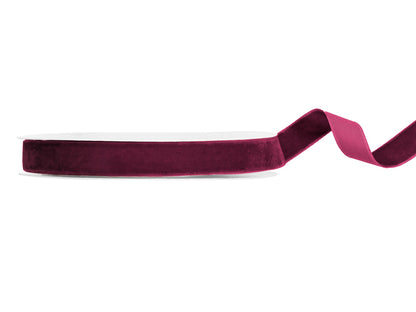 Ruban en velours violet, 15mm/10m