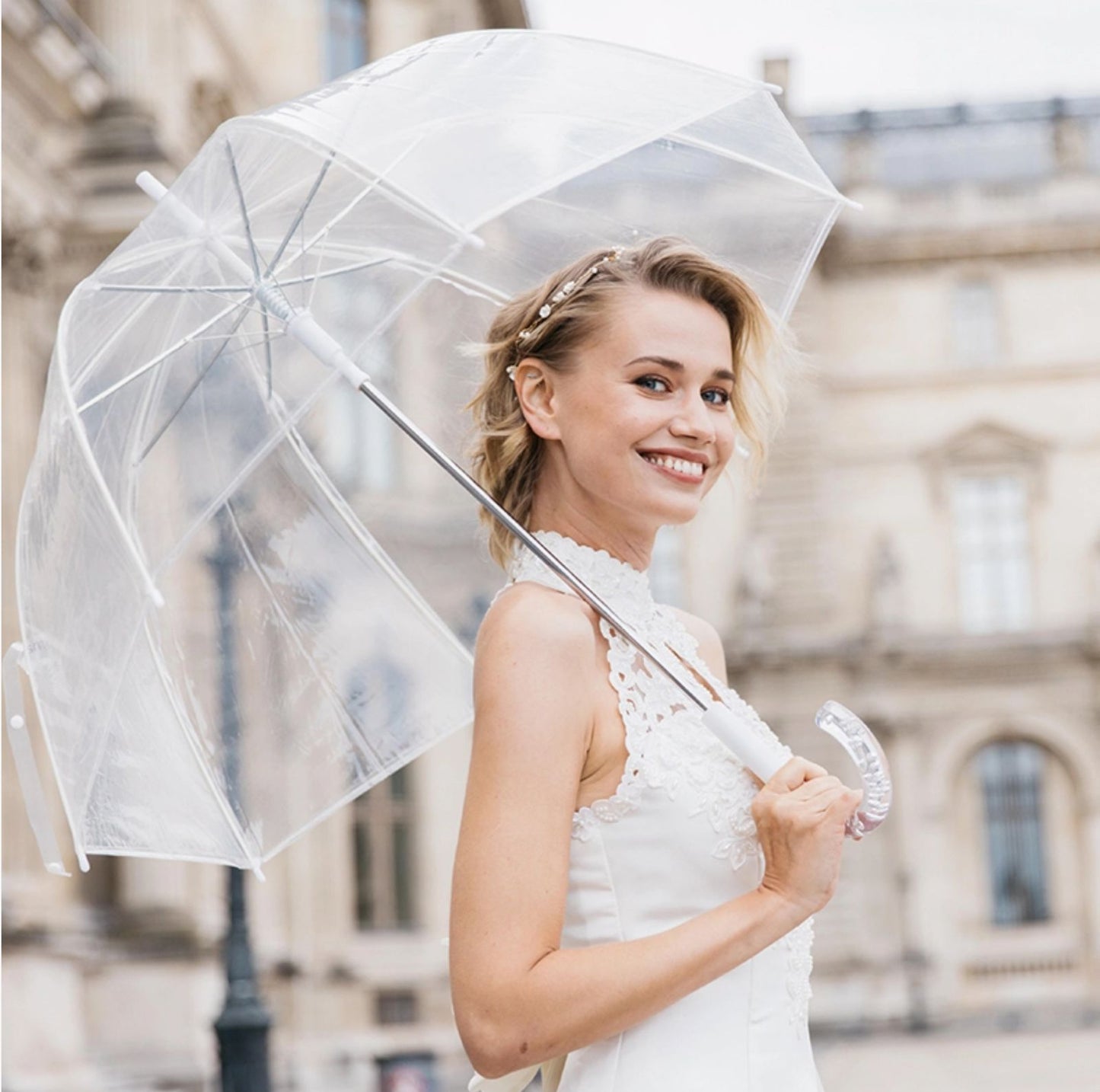 Parapluie transparent