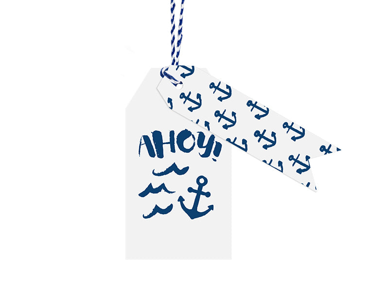 Etiquettes de cadeaux Ahoy – Atelier Romy