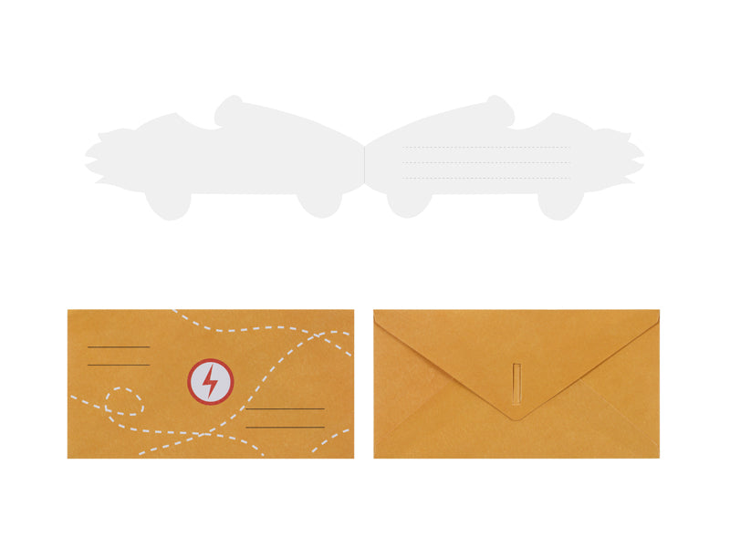 Invitations Voiture, assortiment (1 pqt. / 6 pc.)