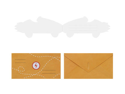 Invitations Voiture, assortiment (1 pqt. / 6 pc.)