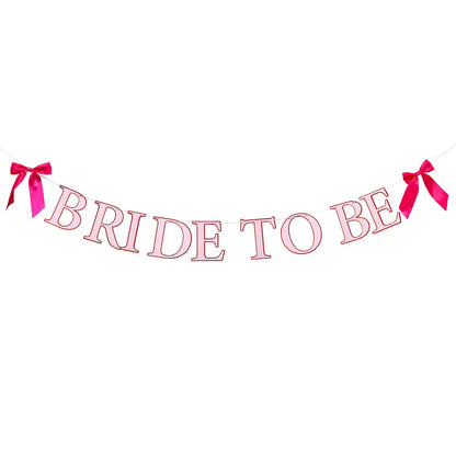 Guirlande en carton « bride to be » - 2 m