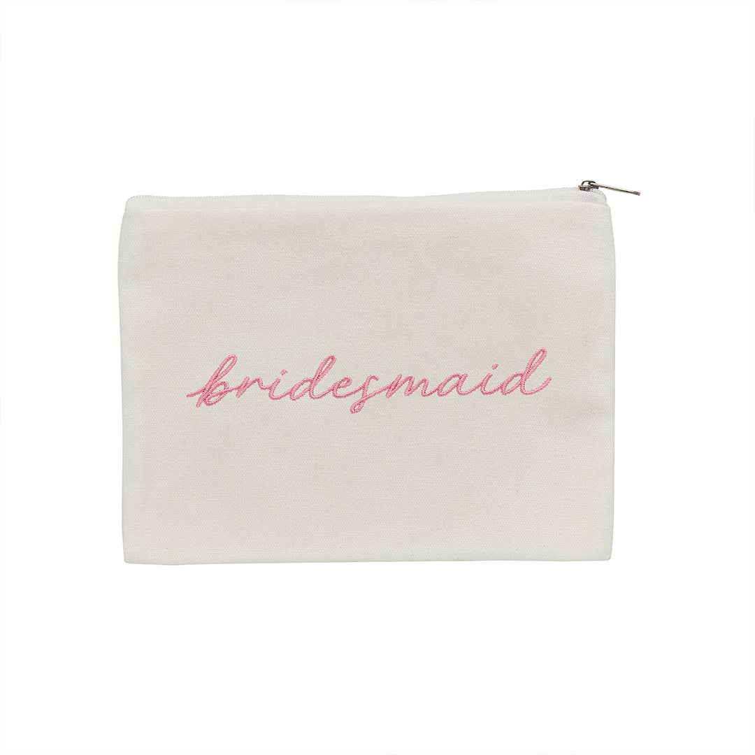 Pochette en coton pour demoiselle d'honneur