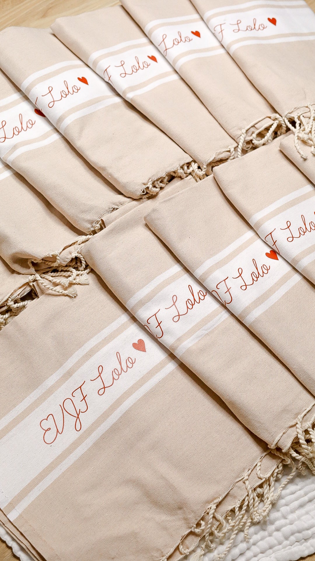 Fouta classique "beige"