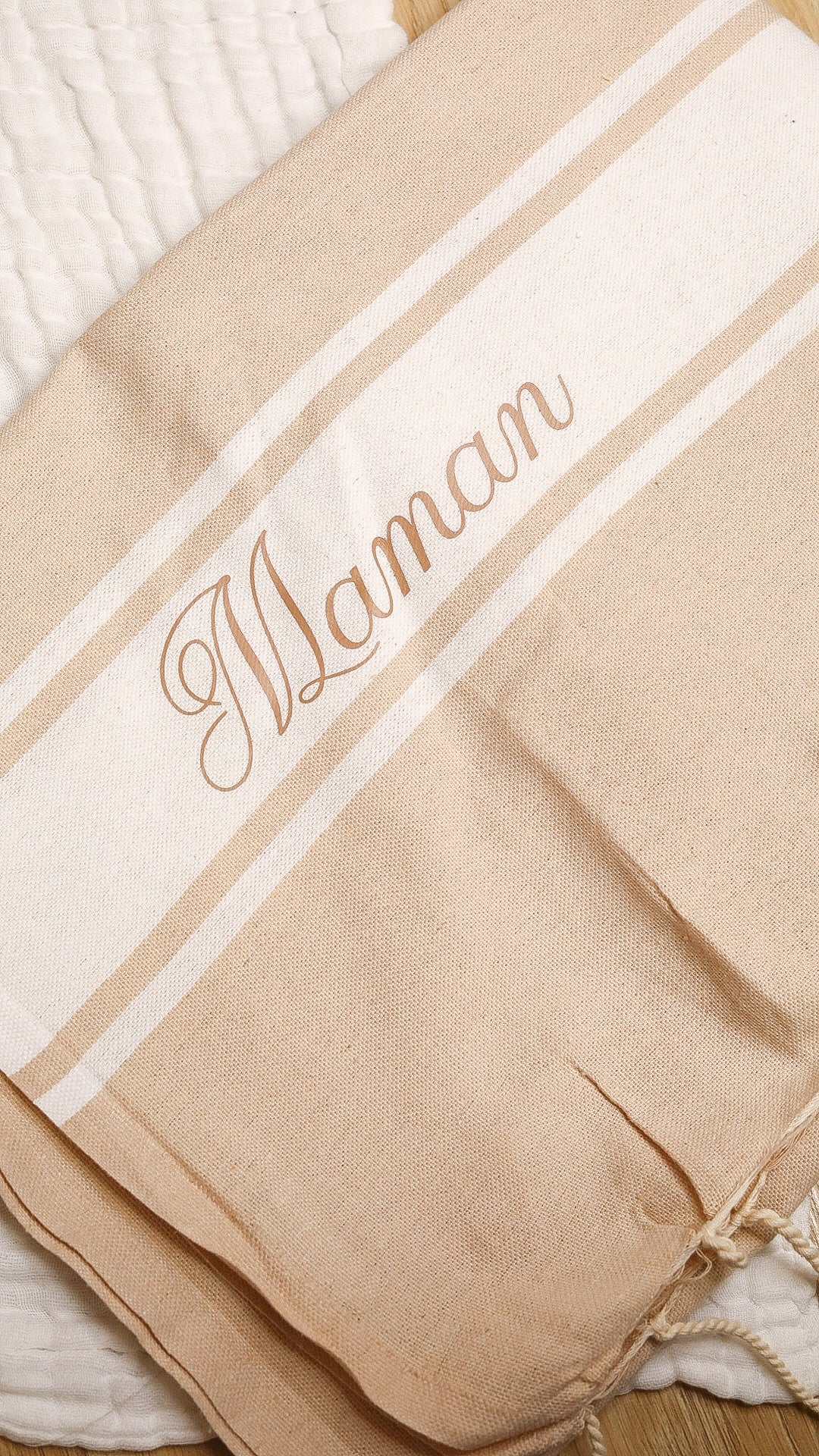 Fouta classique "beige"