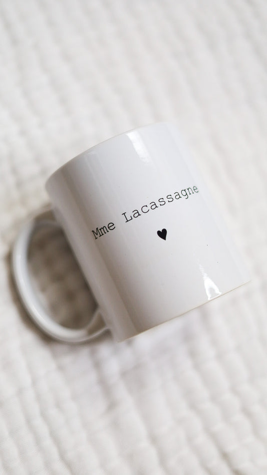 Mug "Message texte"