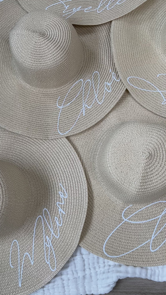 Chapeau paille adultes