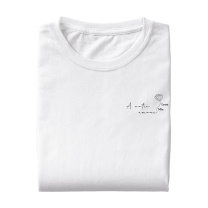 Tee shirt Collection "A notre amour"