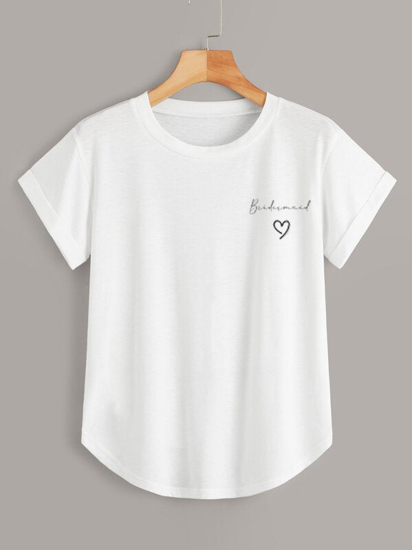 Tee shirt collection "Coeur"