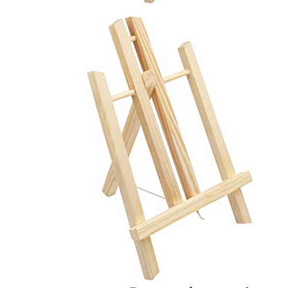 Chevalet de table en bois moyen
