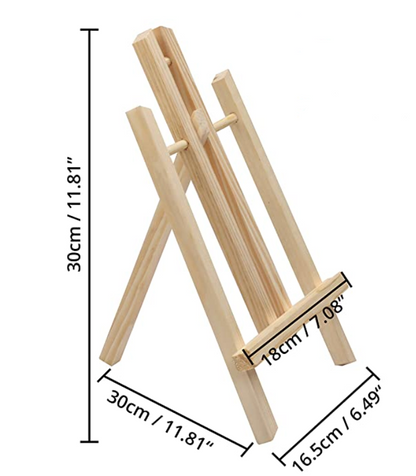 Chevalet de table en bois moyen