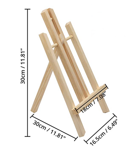 Chevalet de table en bois moyen