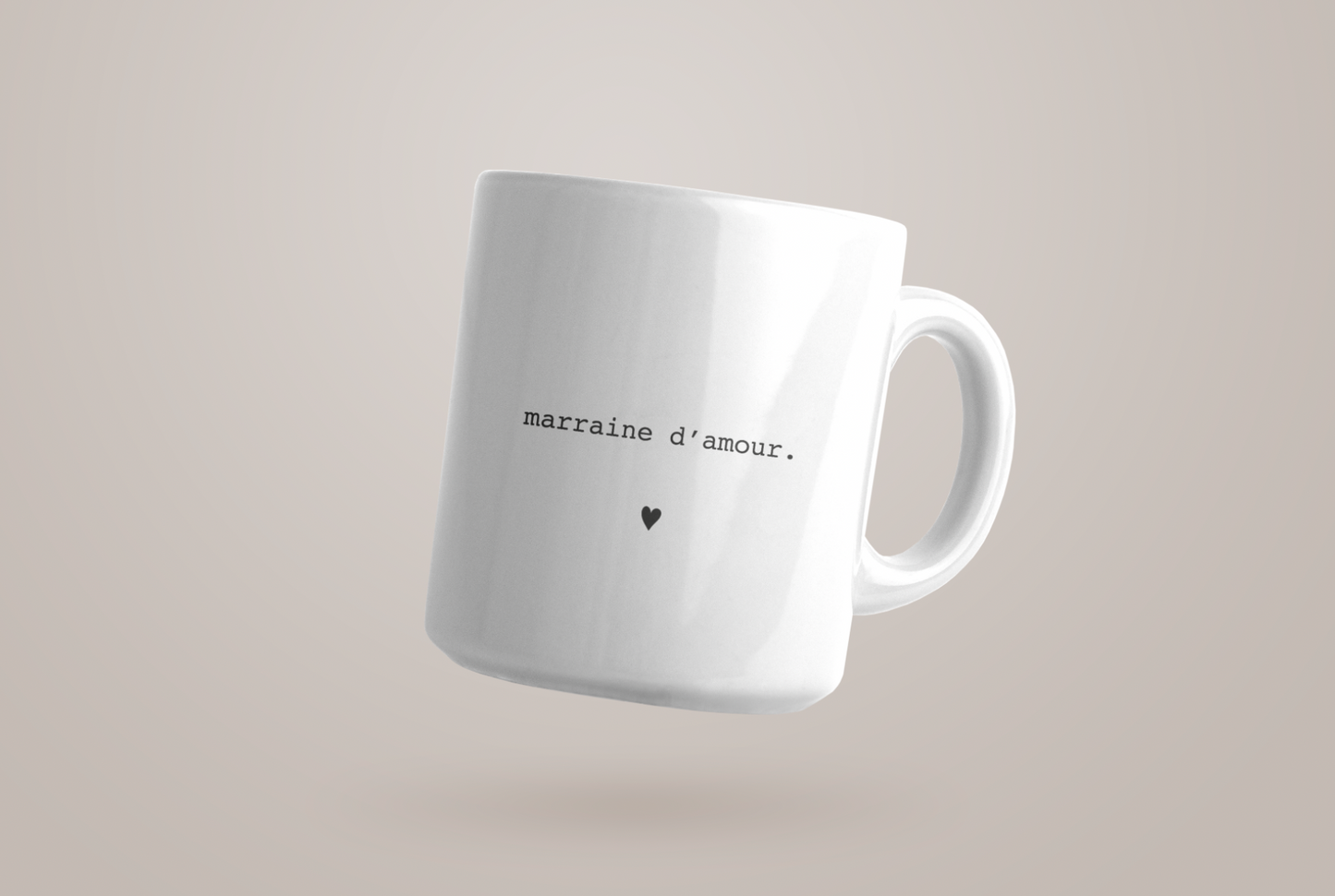 Mug "Message texte"