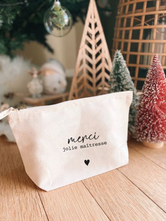 Pochette avec soufflée "Merci"