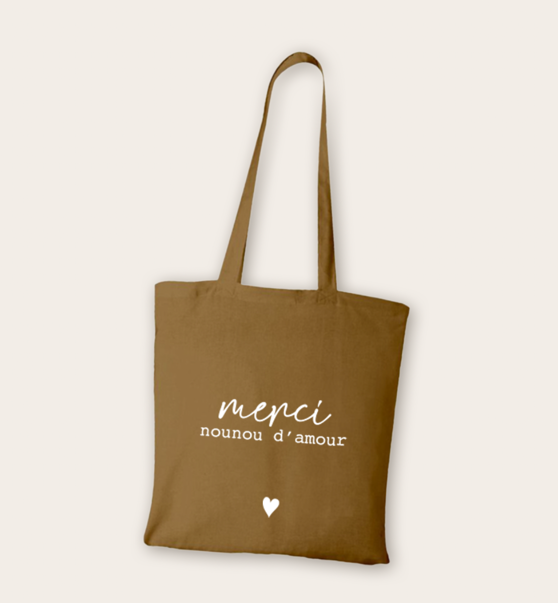 Tote bag coton "Merci"