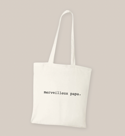 Tote bag coton "Message texte"