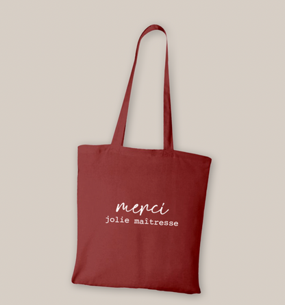 Tote bag coton "Message texte"