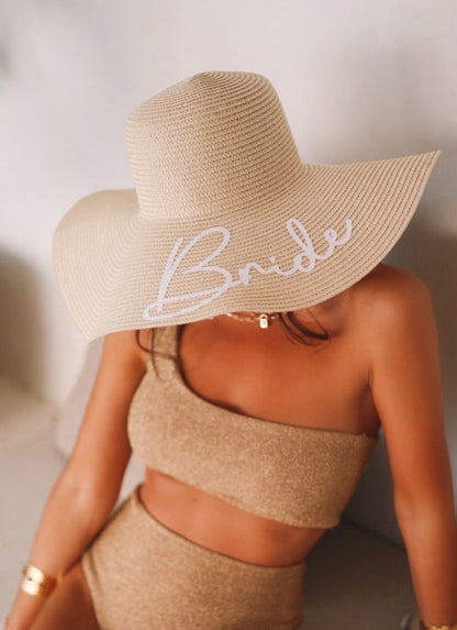 Chapeau paille adultes