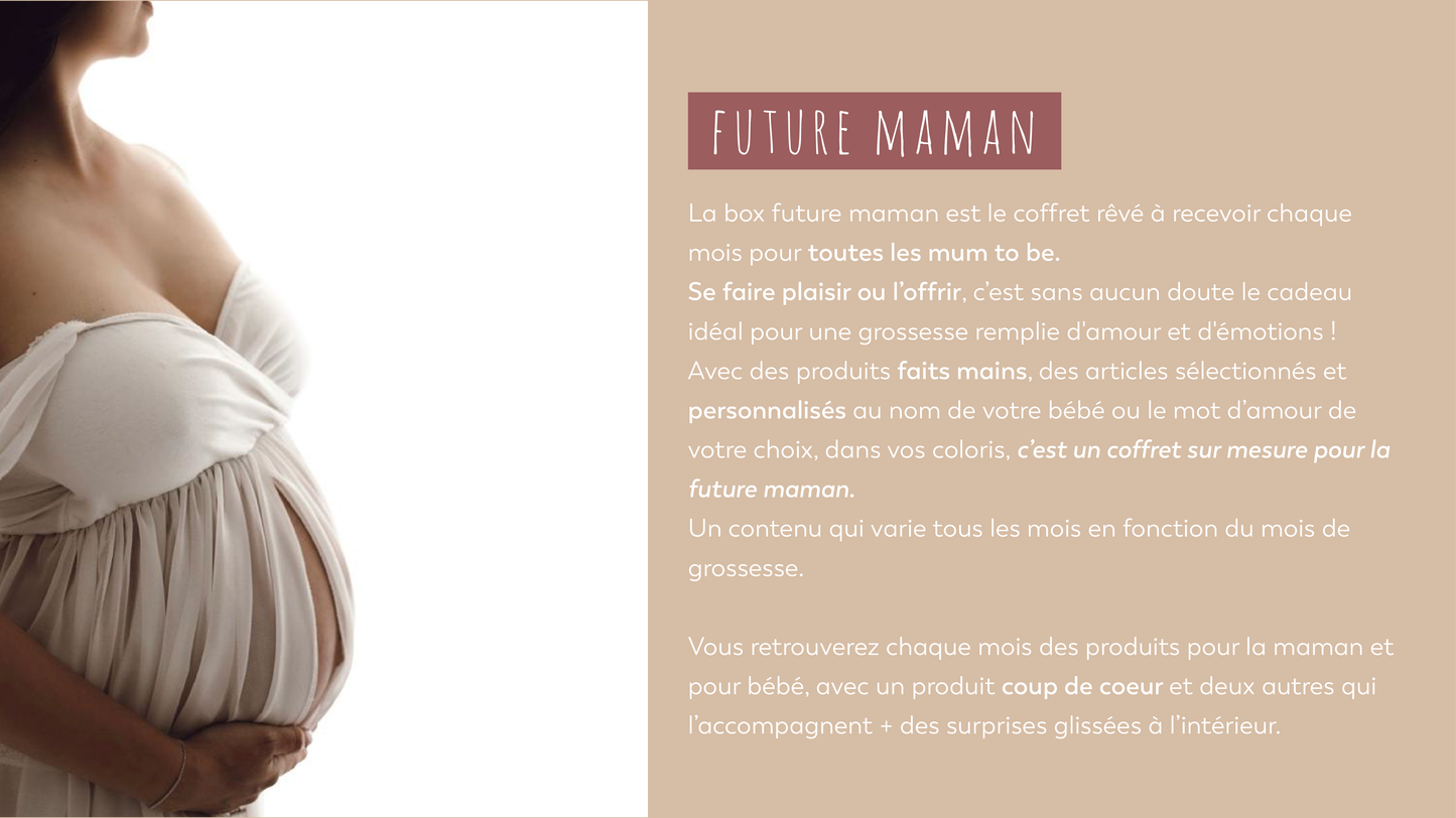 Box future maman "Abonnement mensuel"