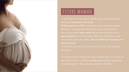 Box future maman "Abonnement mensuel"