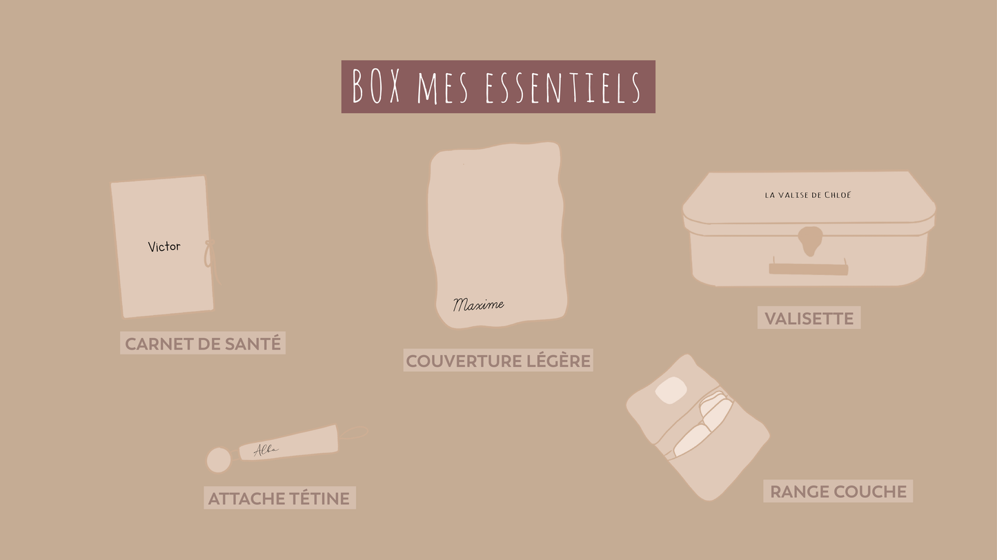 Box naissance - "Mes essentiels"