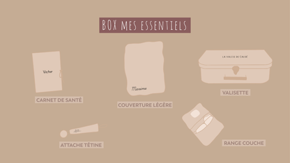 Box naissance - "Mes essentiels"